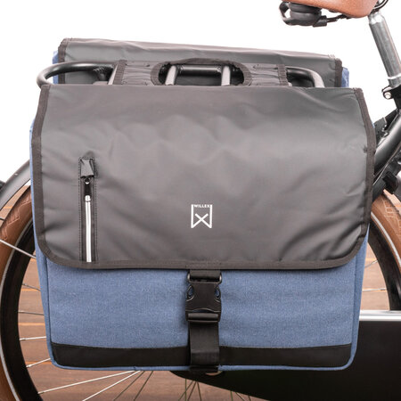 Willex Dubbele Businesstas 46L Blauw/Zwart