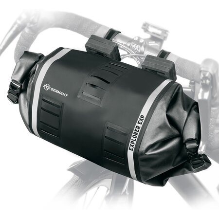 SKS Germany Stuurtas Explorer Exp 9L Zwart
