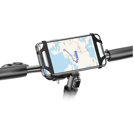 Rixus Universele Siliconen Telefoonhouder RXHB61 Zwart