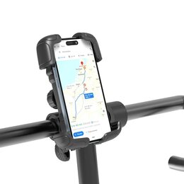 Rixus telefoonhouders voor de fiets Universele Telefoonhouder RXHW24 Zwart