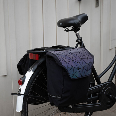 Beck Dubbele fietstas Ultra 32L Black