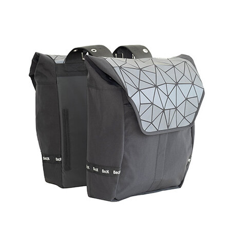 Beck Dubbele fietstas Ultra 32L Black