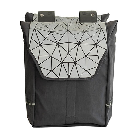 Beck Dubbele fietstas Ultra 32L Silver