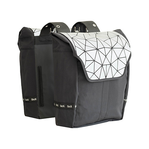 Dubbele fietstas Ultra 32L Silver