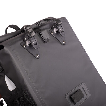 Lynx Enkele fietstas Valley XL e-Bike Black 21L - waterdicht