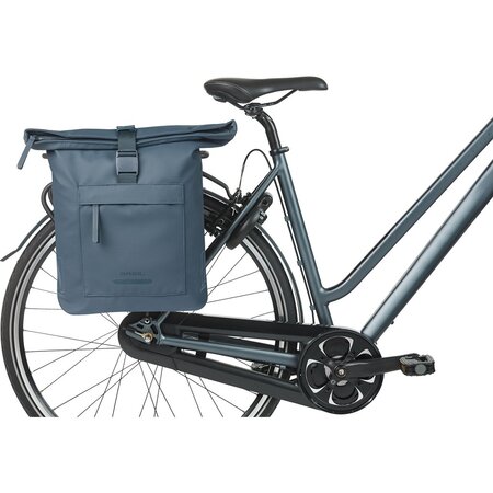 Basil Dubbele fietstas Brooklyn MIK 2.0 41L Marineblauw
