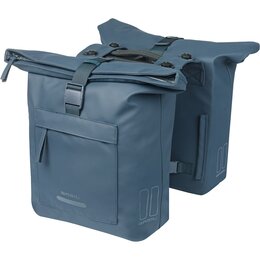 Basil Dubbele fietstas Brooklyn MIK 2.0 41L Marineblauw