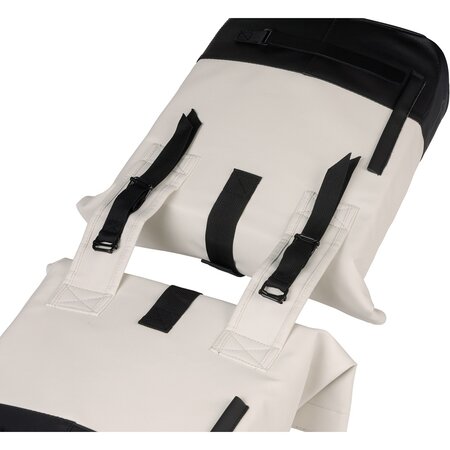 Basil Dubbele Fietstas Cove 28-32L Wit/Zwart