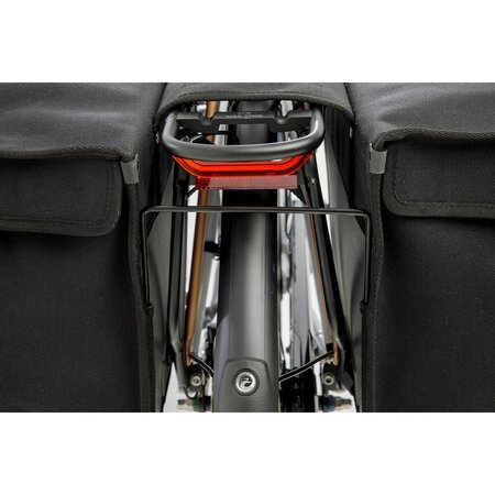 New Looxs Dubbele Fietstas Camping 66L Zwart