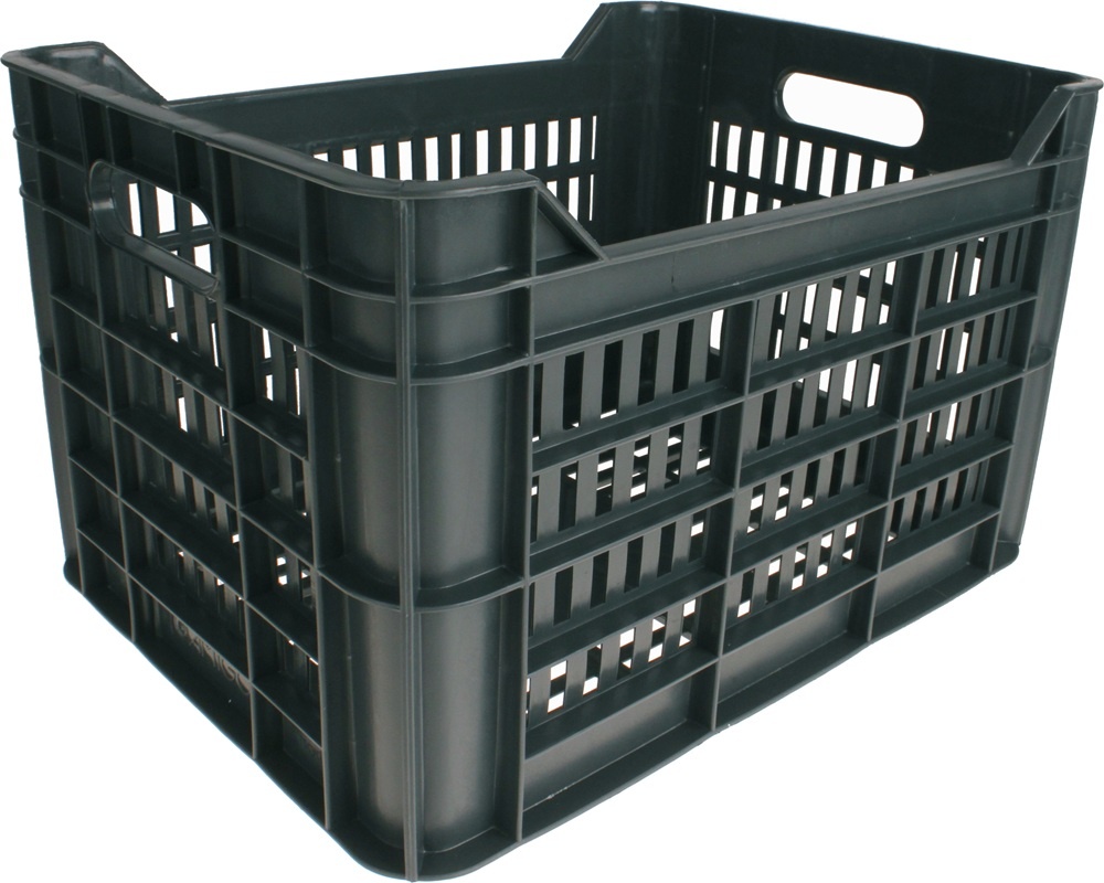 Fietskrat 30L Donkergrijs