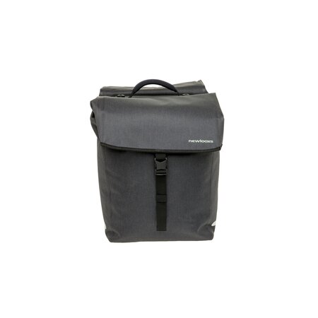 New Looxs Dubbele fietstas Hamar Double MIK 2.0 38L Antraciet