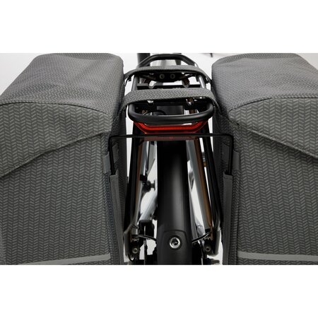 New Looxs Dubbele fietstas Mondi Joy Double 38L Nima Grey