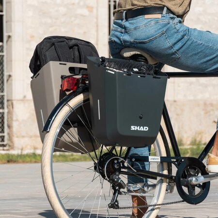 Shad Fietsmand Daily Bike Box 20L Oslo Grey