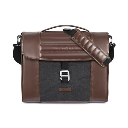 Shad Enkele Fietstas Genuine Office Bag 16L Brussels Chocolate