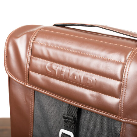 Shad Enkele Fietstas Genuine Office Bag 16L Brussels Chocolate