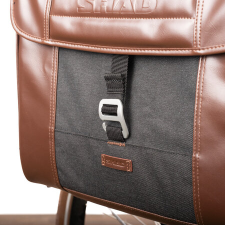 Shad Enkele Fietstas Genuine Office Bag 16L Brussels Chocolate