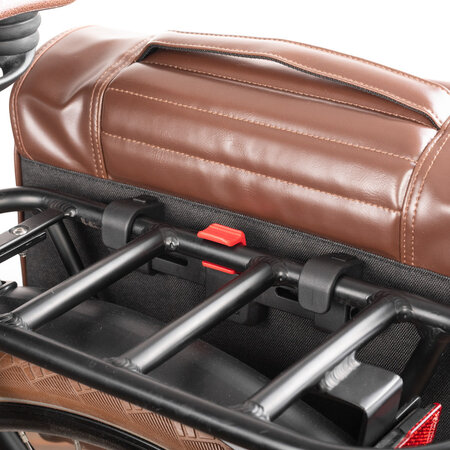 Shad Enkele Fietstas Genuine Office Bag 16L Brussels Chocolate