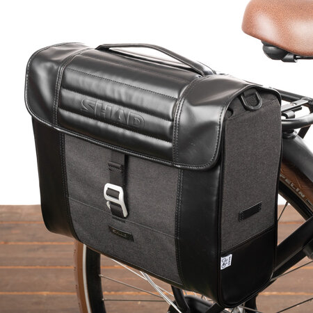 Shad Enkele Fietstas Genuine Office Bag 16L Dublin Black
