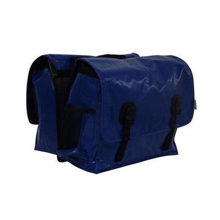 Beck Dubbele fietstas Classic 46L Blauw