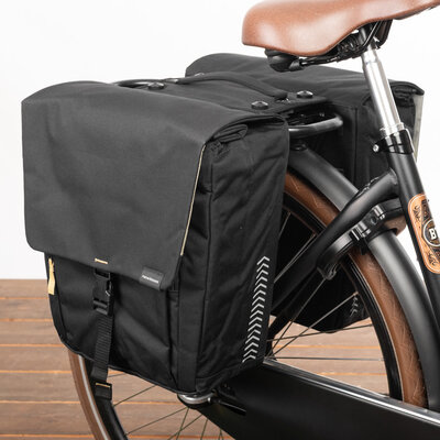 New Looxs Dubbele fietstas Tulum MIK 32L Zwart