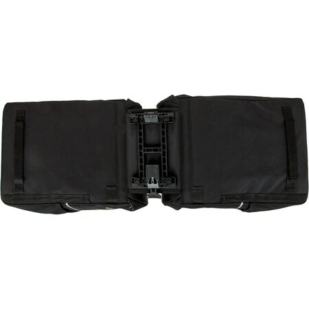 New Looxs Dubbele Fietstas Vigo Double MIK 2.0 37L Zwart/Groen