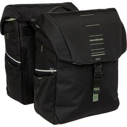 New Looxs Dubbele Fietstas Vigo Double RT 2.0 37L Zwart/Groen