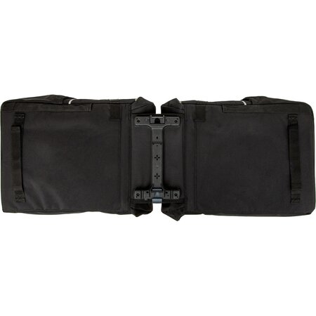 New Looxs Dubbele Fietstas Vigo Double RT 2.0 37L Zwart/Groen