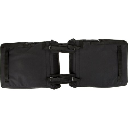 New Looxs Dubbele Fietstas Vigo Double 37L Zwart/Groen