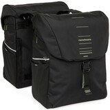 New Looxs Dubbele Fietstas Vigo Double 37L Zwart/Groen