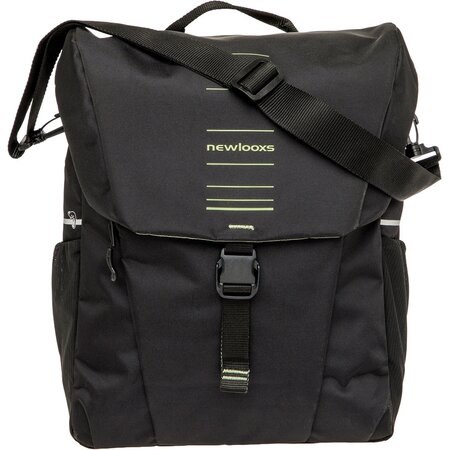 New Looxs Enkele Fietstas Vigo Single 18,5L Zwart/Groen