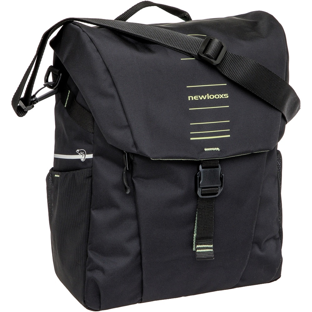 New Looxs Enkele Fietstas Vigo Single 18,5L Zwart/Groen