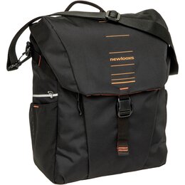 New Looxs Enkele Fietstas Vigo Single 18,5L Zwart/Oranje