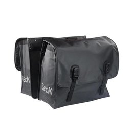 Beck Dubbele fietstas Classic 46L Matte Black