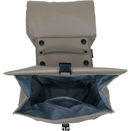 New Looxs Dubbele fietstas Leeds Double MIK 2.0 38L Taupe