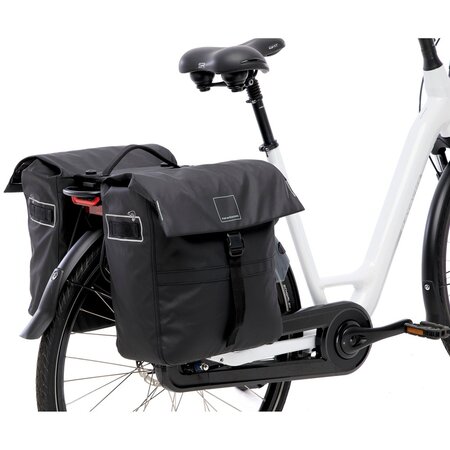 New Looxs Dubbele fietstas Leeds Double MIK 2.0 38L Black