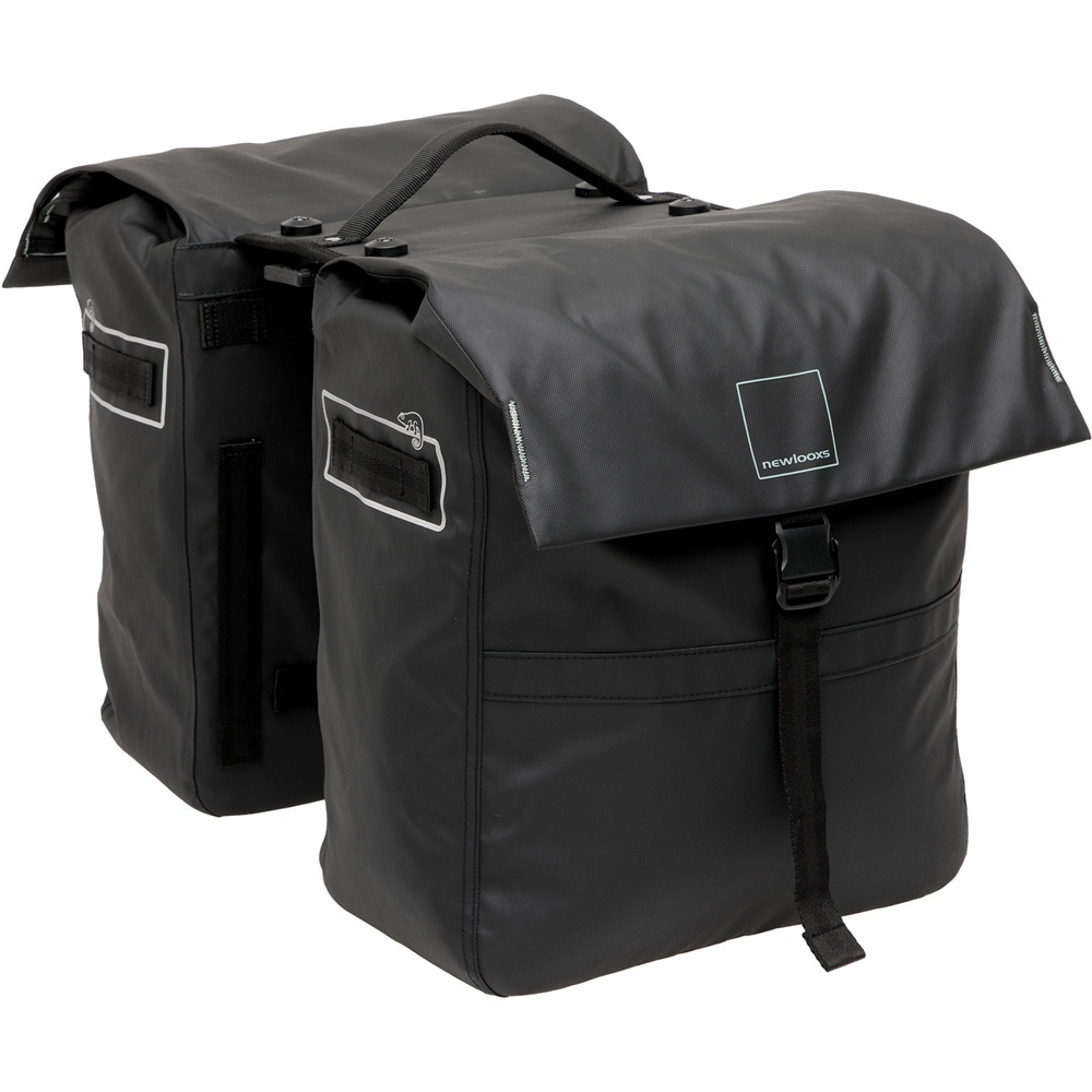 Dubbele fietstas Leeds Double MIK 2.0 38L Black