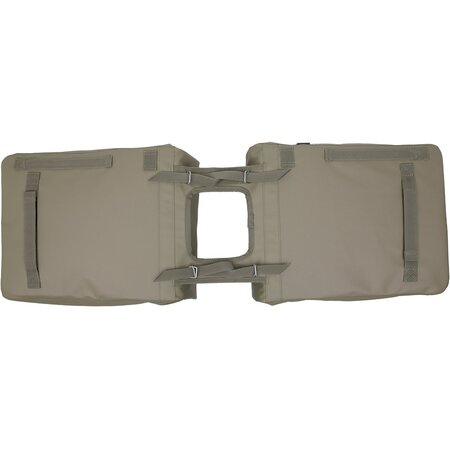 New Looxs Dubbele fietstas Leeds Double 38L Taupe