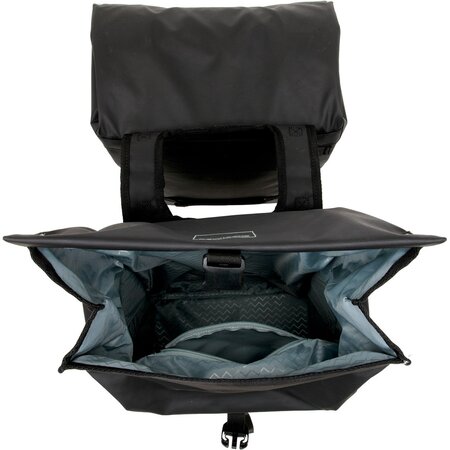 New Looxs Dubbele fietstas Leeds Double 38L Black