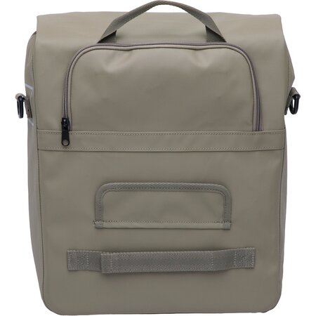 New Looxs Enkele fietstas Leeds Single 19L Taupe