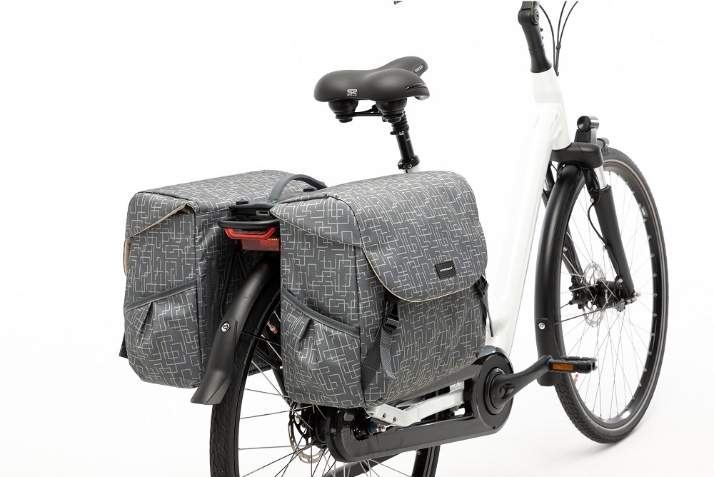 New Looxs Dubbele fietstas Mondi Joy Double MIK