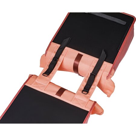 Basil Dubbele Fietstas Vive 28-35L Bordeaux/Roze