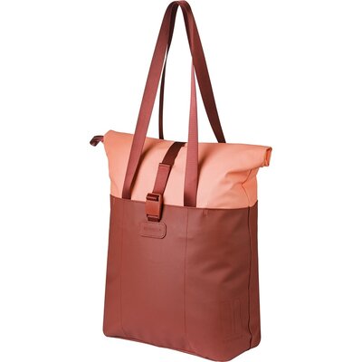 Basil Enkele fietstas Vive Shopper MIK Hooks 15-20L Bordeaux/Roze