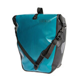 Ortlieb Enkele Fietstas Back-Roller Design Wave Lines QL 2.1 Petrol/Black 20L