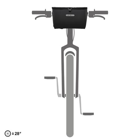 Ortlieb Stuurtas Velo-Sling Flex Zwart 5L