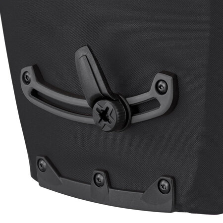 Ortlieb Enkele Fietstas en Rugtas Vario Lite QL 2.1 Black 22L