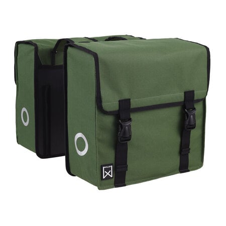 Willex Basic Dubbele Shopper XL 34L Groen