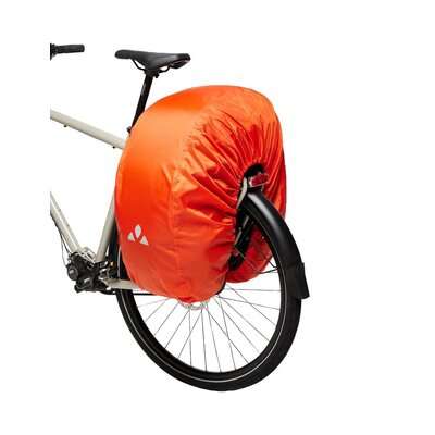 Vaude 3-Voudige Regenhoes Oranje