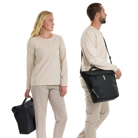 Thule Enkele fietstas Chasm Courier 22L Black - Voor het InLock-systeem