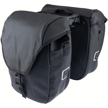 AtranVelo  Dubbele fietstas Commuter Side Set Zwart - met AVS-adapter