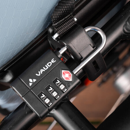 Vaude TSA Combinatiehangslot II Zwart